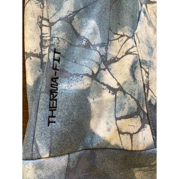 Nike Men’s Hoodie Sz M New Azul Blue Printed Therma-Fit Pullover DQ4836-472 - Picture 6 of 10